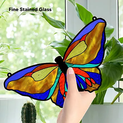 Buy Stained Glass Window Decoration Stained Glass Window Ornament Decorative With • 6.92£