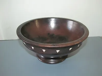 Buy Pottery Bowl In Wood Effect. • 14.95£