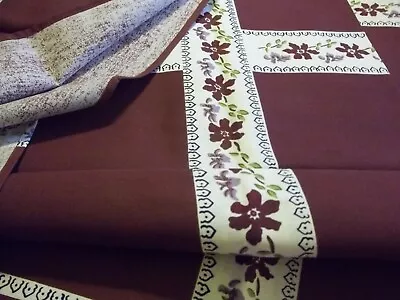 Buy NICHOLAS MOSSE 'Clematis' Vintage Large Printed Cotton Tablecloth ~ Never Used • 95£
