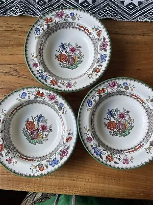 Buy Vintage Spode Copeland Chinese Rose Small Dessert Bowls 6 1/2” • 15£