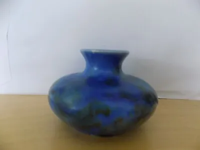 Buy Clews & Co Tunstall CHAMELEON WARE  Cobalt Art Deco Bud Vase Excellent Cond • 29.99£
