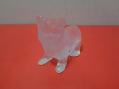 Buy Lalique France Signed Standing Yorkshire Terrier Dog Figurine (4 By 3.5 By 2 ) • 72.05£