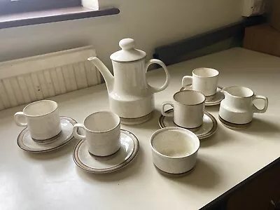 Buy Carrigaline Pottery County Cork Brown And Beige Tea & Coffee Set • 30£