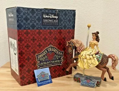Buy Disney Jim Shore Beauty And The Beast Belle  Princess Of Knowledge  Figurine Box • 258.31£