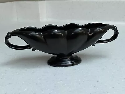 Buy Fulham Pottery Constance Spry Rare Smallest Black Glaze Mantel Vase FMC4 • 150£