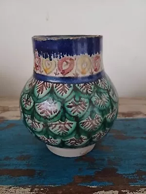 Buy Early To Mid 20th Century Safi Moroccan Pottery Vase • 285£