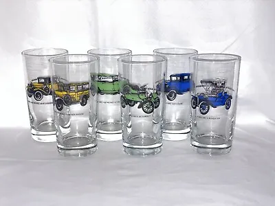 Buy Ford Classic Cars 1900s-1930s Glassware Set Of 6 Ford Parts And Motor Division • 42.53£