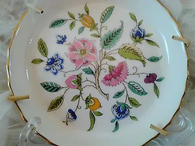 Buy Minton Trinket Plate - Haddon Hall Pattern, White Floral Bone China Plate, Gift • 12£