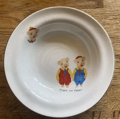 Buy Vintage Pinky And Perky Side Plate - Keele Street Pottery (Staffordshire) • 2£