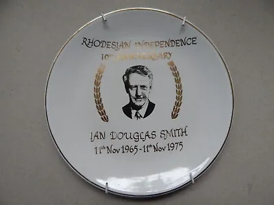 Buy Rhodesian 11 Nov 1965 Independence I.D.Smith Plate Nobel Potteries Rhodesia PB • 45£