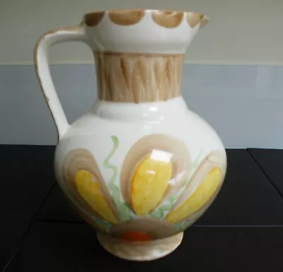 Buy Gorgeous  1930s Myott  Hand-Painted Art Deco Jug In Very Good Condition • 10.99£