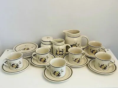 Buy Royal Doulton Lambeth Stoneware 'Cornwall' Pattern Tea Set Jugs, Cups, Saucers.. • 74.99£