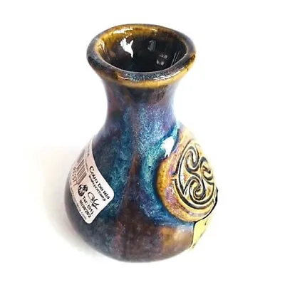 Buy Irish Handmade Pottery Colm De Ris Bud Vase • 47.61£
