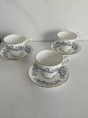 Buy ✅ 3 X Royal Standard  Tea Cups And Saucers Set Fine Bone China • 15£