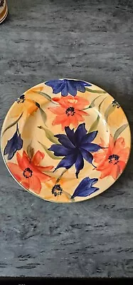 Buy Wonderful Floral Studio Art Pottery Collectors Plate From The National Galleries • 1£