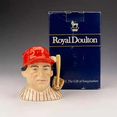 Buy Royal Doulton China - The Baseball Player - Small Sized Character Jug - Boxed! • 19.99£