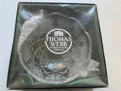 Buy Thomas Webb International Large Crystal Bowl Cut Glass Beautiful • 9.99£