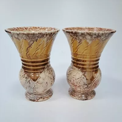 Buy Pair Of Sylvac 676 Small Vases (each 5  Tall) • 9.99£
