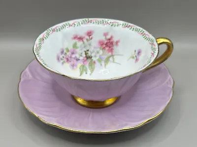 Buy Shelley Oleander Shape Vintage Very Pretty Tea Cup And Saucer. • 94.99£