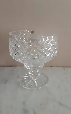 Buy Vtg  Cut Glass By Tyrone Elegant Irish   Footed Pedestal Bowl 7  High Ireland • 42.69£