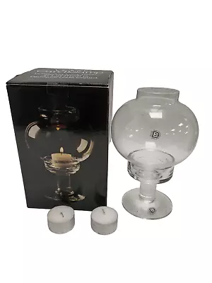 Buy Dartington Glass Victoria Candlelamp Designed By Frank Thrower 24% Lead Crystal • 9.99£