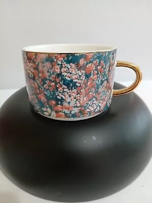 Buy Marks & Spencer Fine China Floral Mug Half Pint Capacity • 10£