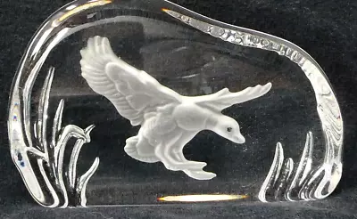 Buy Wedgwood Crystal Glass Flying Duck Paperweight  • 4.25£
