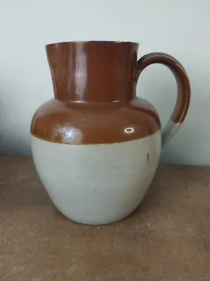 Buy Antique Victorian Stoneware 'Harvest' Jug Or Pitcher, Approx. 3 Pints • 19.95£