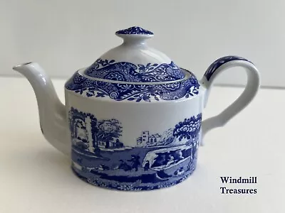 Buy Spode Blue Italian Miniature Teapot - Great Condition • 16.99£