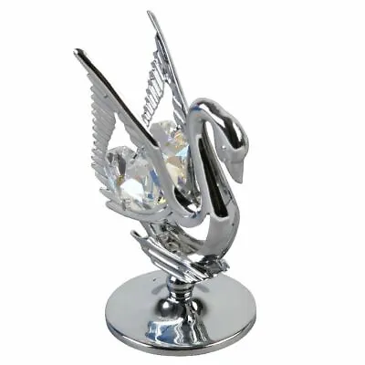 Buy Crystocraft Swarovski Crystal Elements Ornament Chrome Plated Gift Box Keepsake  • 8.48£