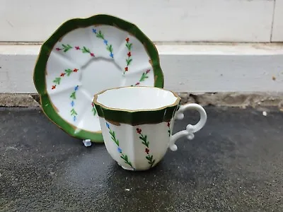 Buy Vintage Limoges Pocelain China France Hand Painted Coffee Cup & Saucer  • 4.95£