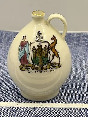 Buy Antique Crested China-GOSS-Ancient Ewer-EDINBURGH-Collectible Ornament-Freepost • 8£