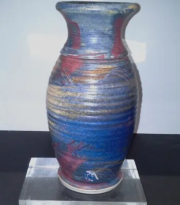 Buy Michael Kennedy Studio Pottery, Sligo, Ireland - Large Vase Signed Part Label • 20£
