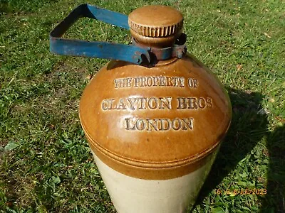 Buy Vintage Stoneware Brewery Flagon Clayton Bros London • 35£