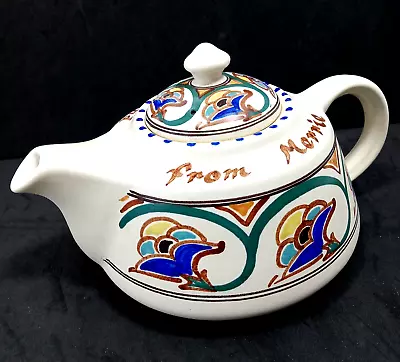 Buy Hand Painted Tea Pot With Lid Honiton Pottery Devon England • 23.63£