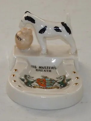 Buy Goss Crested China Variation On Nipper HMV His Masters Voice / Breath Ipswich • 15.15£