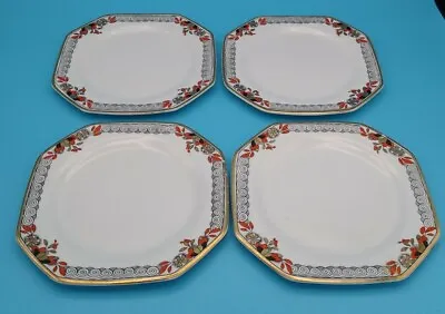 Buy Alfred Meakin Octagonal / Square Sandwich / Side Plates Circa 1907-1914 • 16£