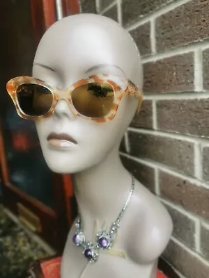 Buy True Vintage 1930s 1940s Rare Decorative Unique Sunglasses • 69£