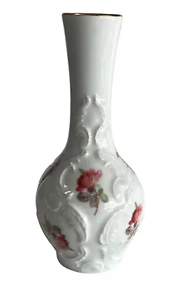 Buy Vintage Royal Porzellan Bavaria KPM Germany Handarbeit Vase EUC Roses & Detail • 22.67£