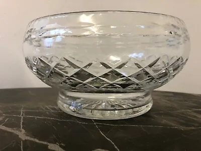 Buy Vintage Cut Glass Pedestal Fruit Bowl Dish • 9.99£