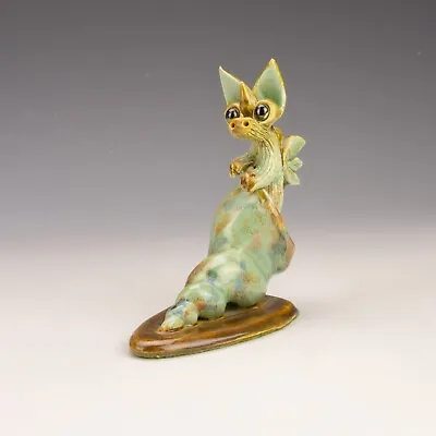 Buy Vintage Welsh Studio Yare Pottery - Baby Welsh Dragon In Shell Figure • 9.99£