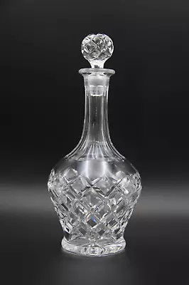 Buy Vintage Cut Crystal Decanter With Diamond Cut Pattern • 27.82£