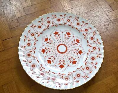 Buy Royal Crown Derby Rougemont Chelsea Scalloped Dinner Plate 10 1/4  • 6£