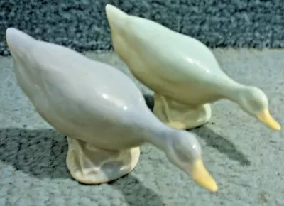 Buy (RARE) Branksome China 4.5cm Tall 48g The Pair Geese/Duck Figurines (BARGAIN) • 9.99£