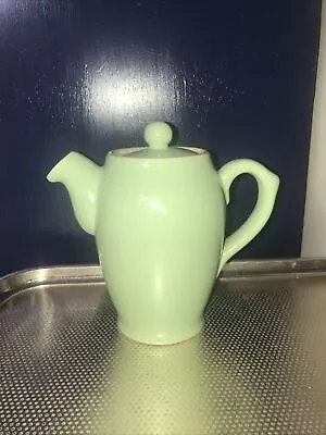 Buy Lovatts Pottery Langley 2/3 Pint Coffee Tea Hot Water Pot Green Stoneware 50s • 8£