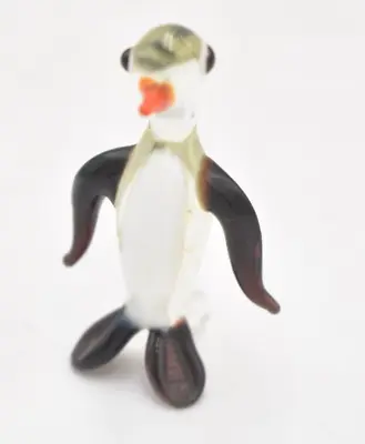 Buy Vintage Murano Art Glass Penguin Figurine Statue Ornament • 12.95£