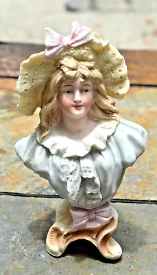 Buy German Parian Lady Bust Figurine 6  • 14.23£
