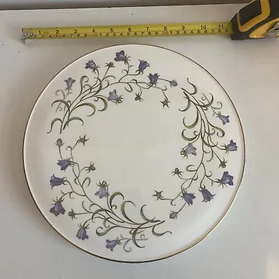 Buy Spode Fine Bone China Cake Plate / Gateaux Serving Plate 11inch Floral Flower • 21.99£
