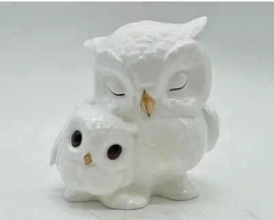 Buy Vintage Royal Osborne Fine Bone China Owl Ornament White • 16£