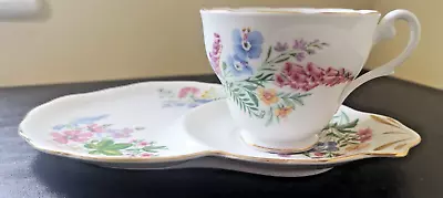 Buy Vintage Royal Standard Country Lane Cup And Long Saucer For Biscuits. China • 15.99£